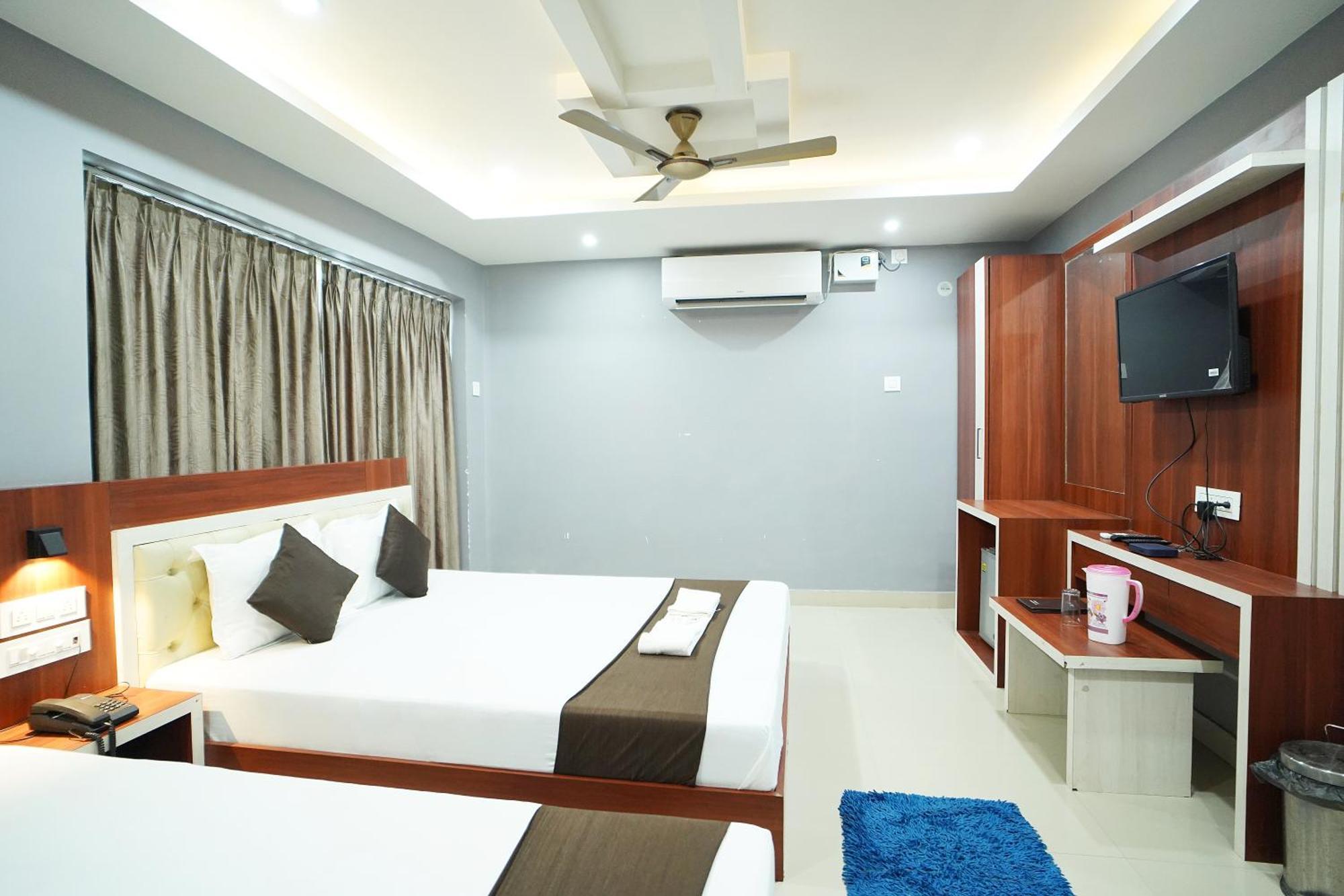 Hotel Marine Blue !! Beach Distance 50 Mts !! 迪卡 外观 照片